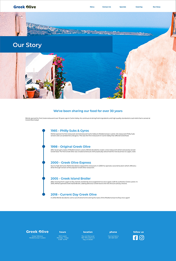 Greek Olive Our Story